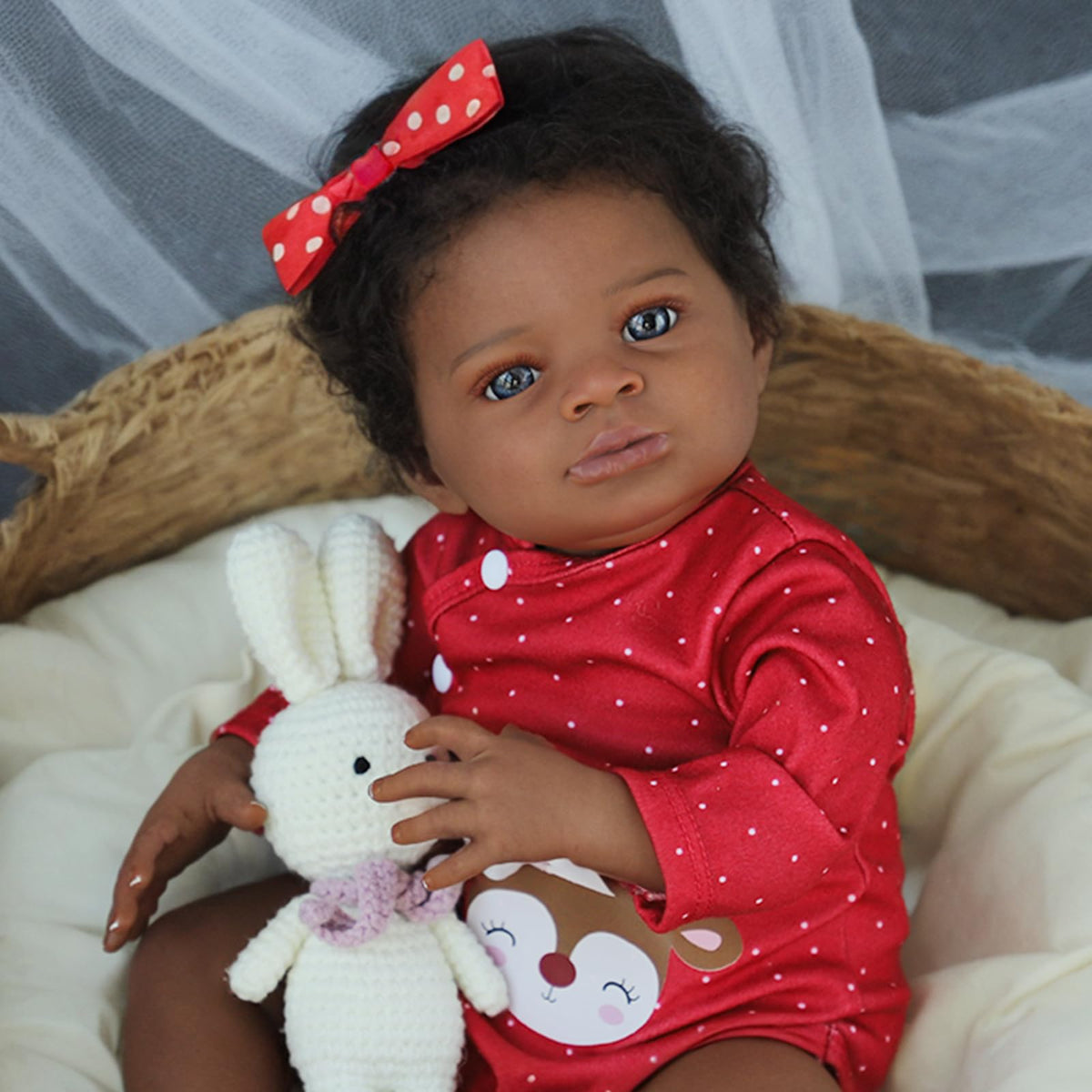 20 Inch Black Baby Doll Y7180