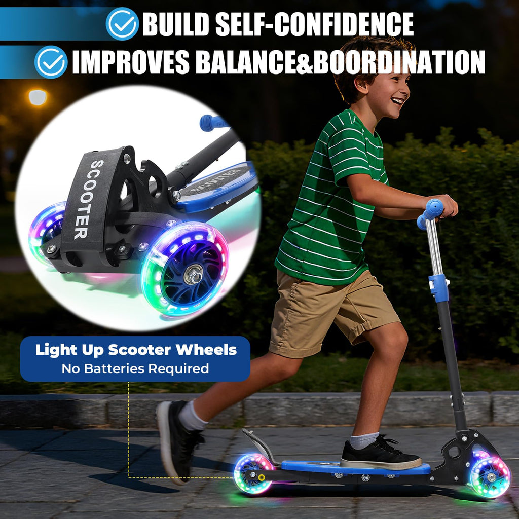 3 Wheel Kids Scooter with LED Light-Up I72680