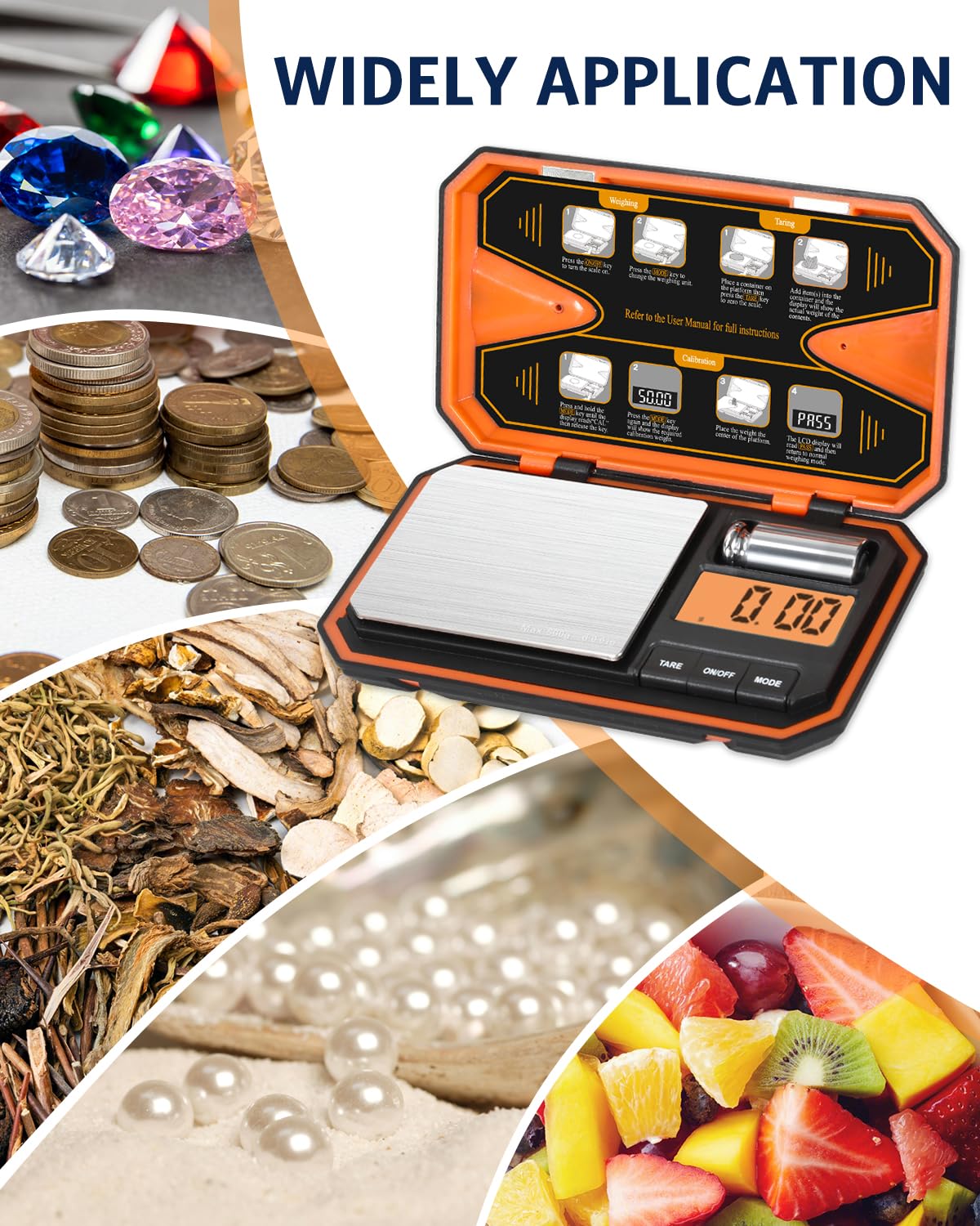 Digital Pocket Scale 500g x 0.01g W3785