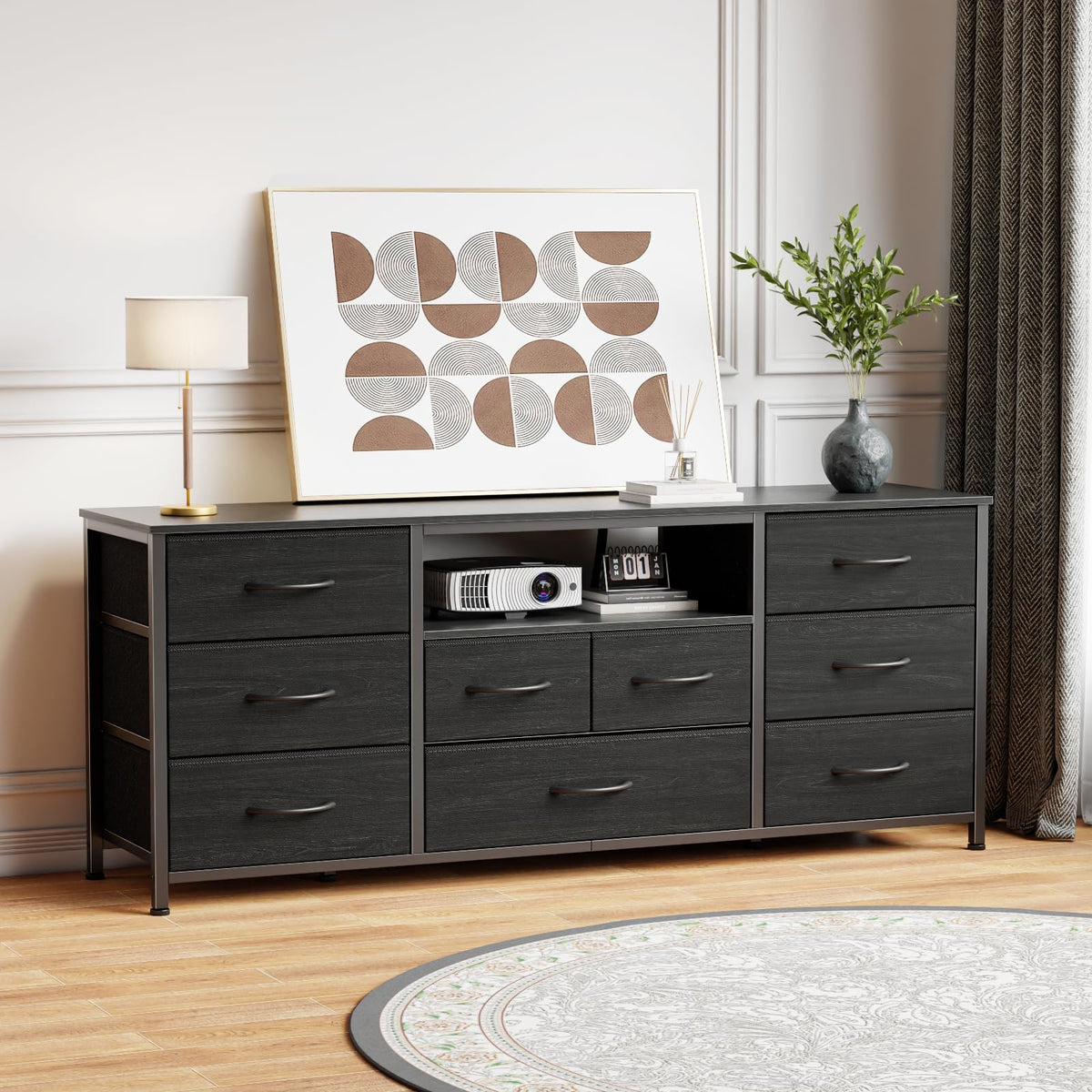 55" 9 Drawer Dresser Q777