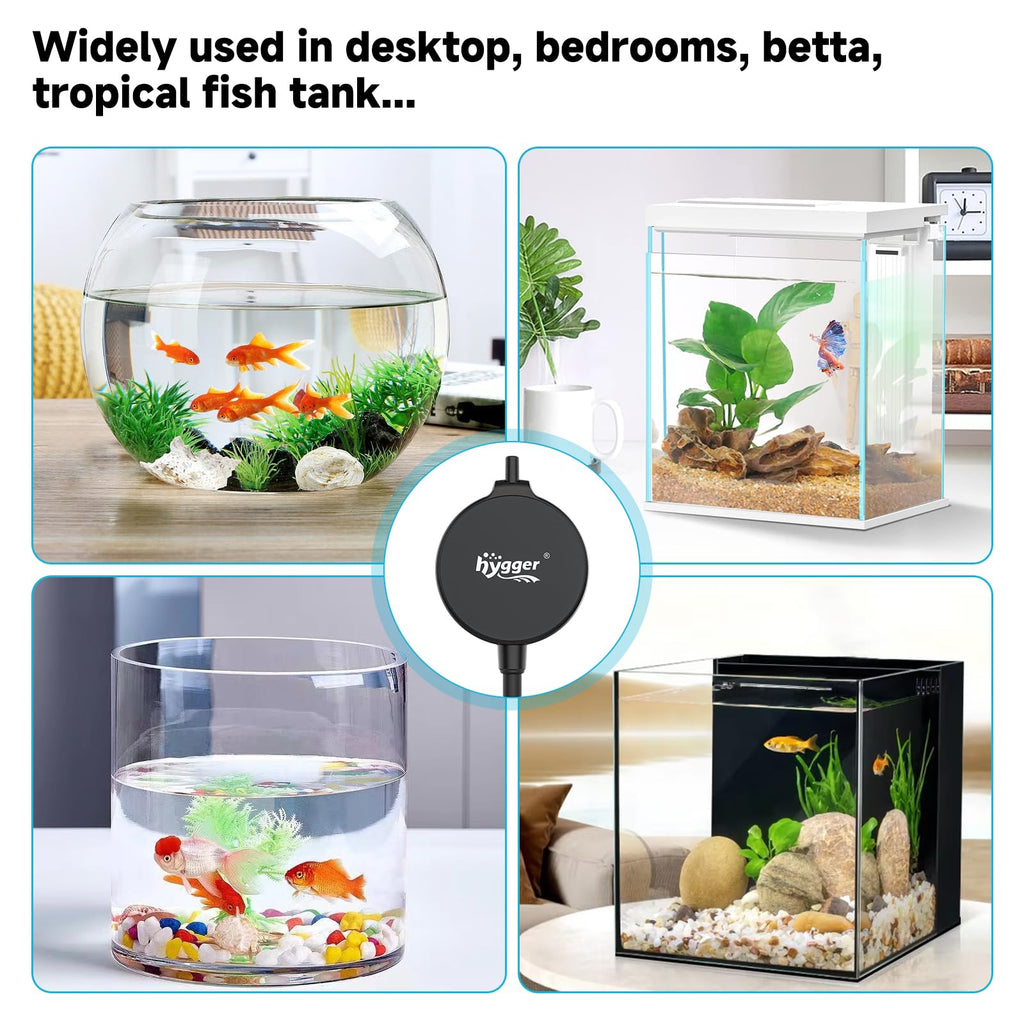 1.5 Watt Mini Aquarium Air Pump with Air Stone Tubing K70768