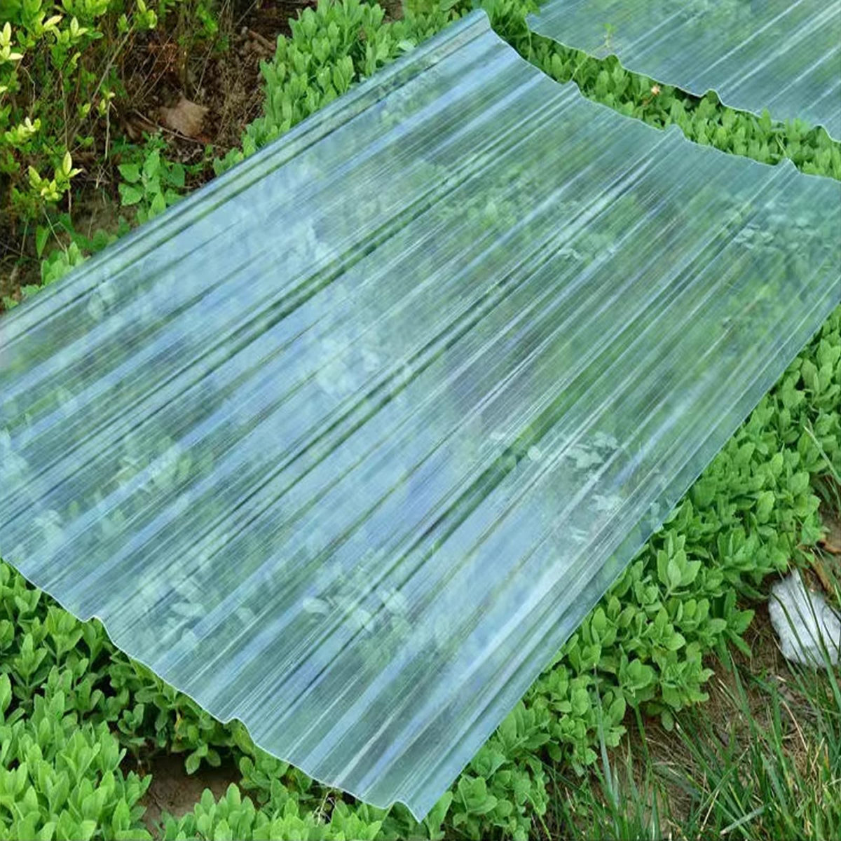 Corrugated Fiberglass Roofing Panels 8 pcs 35x63in T239