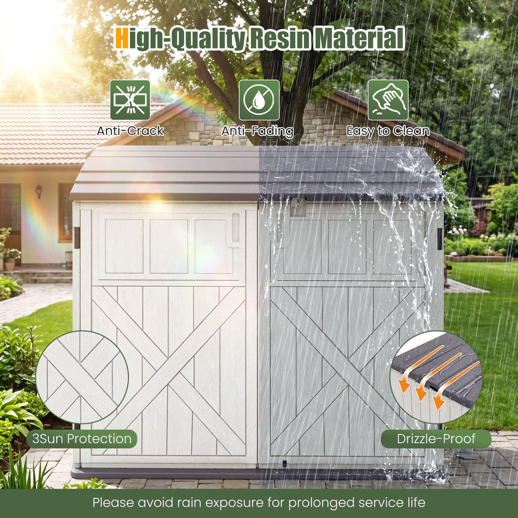 20 Cu.Ft Outdoor Storage Cabinet with Adjustable Shelf N73781