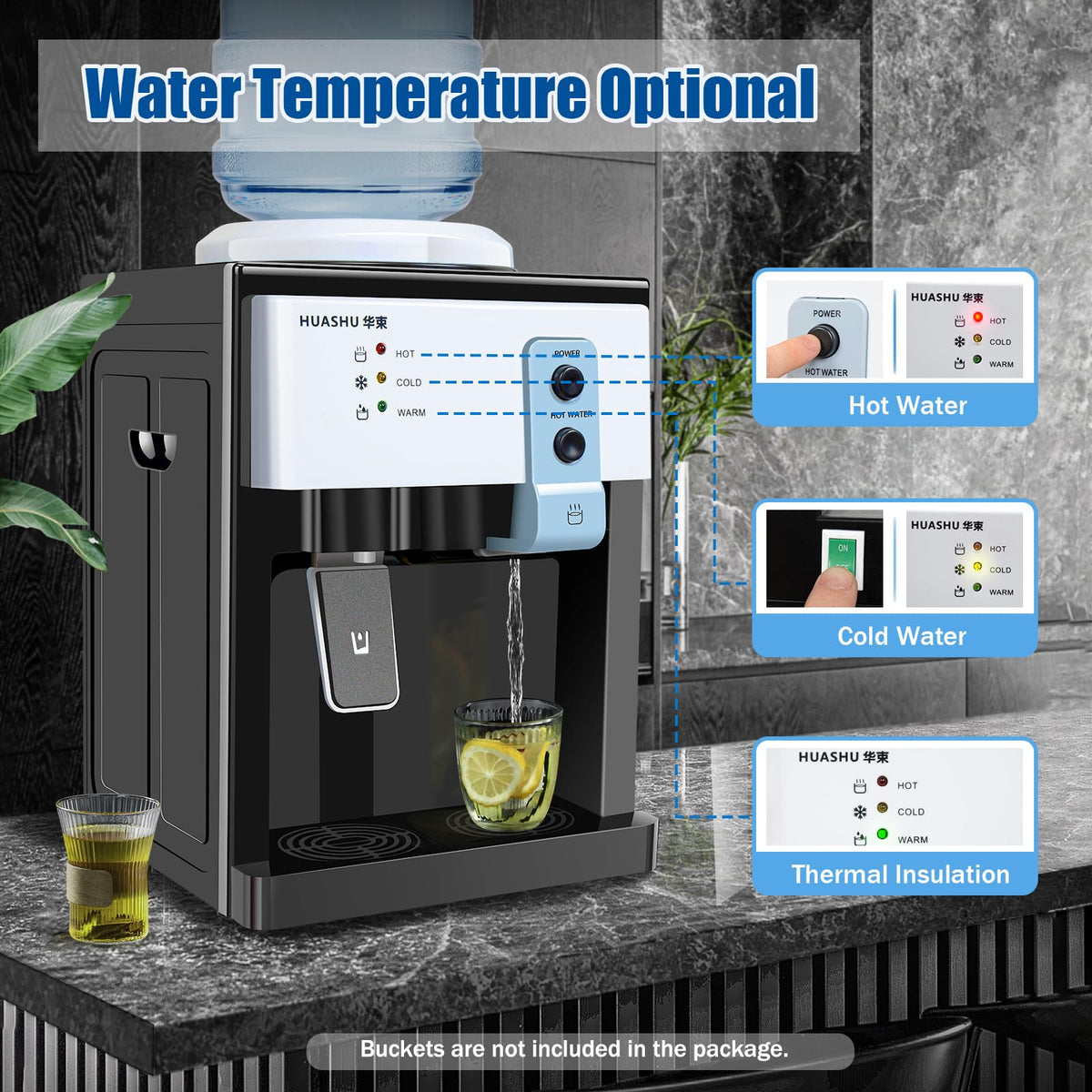 5 Gallon Hot & Cold Electric Water Cooler Dispenser F334115
