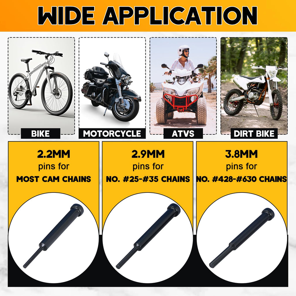 Motorcycle Chain Breaker Tool Kit W512
