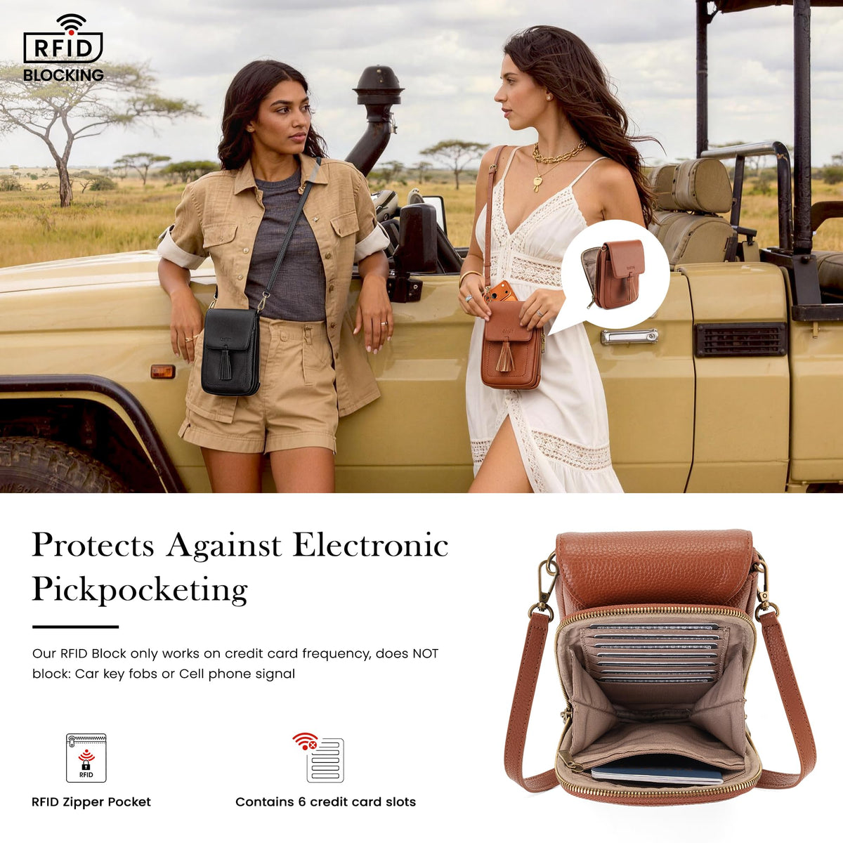 Genuine Leather Small Crossbody Bag W121764
