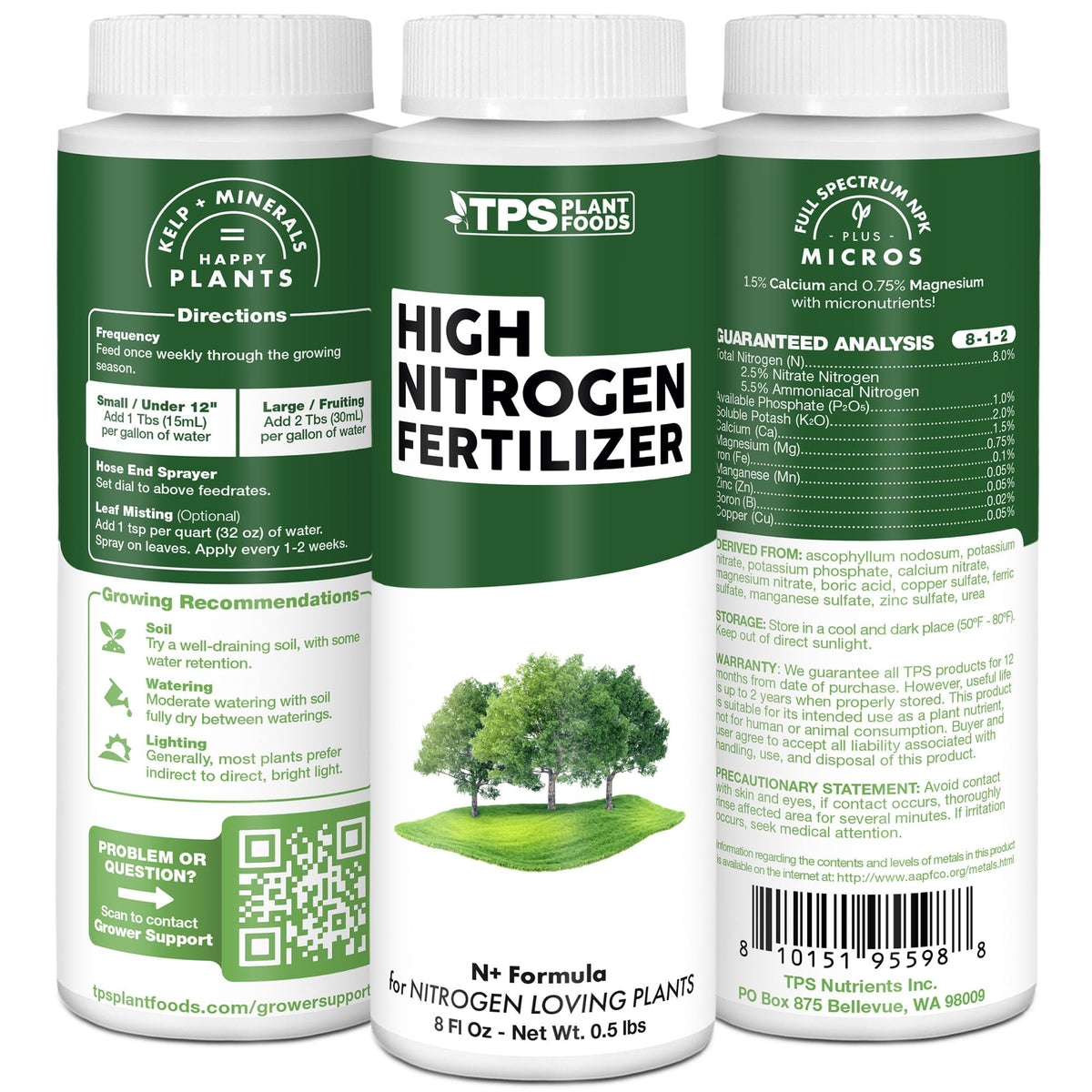 Liquid Plant Food 8 oz W326