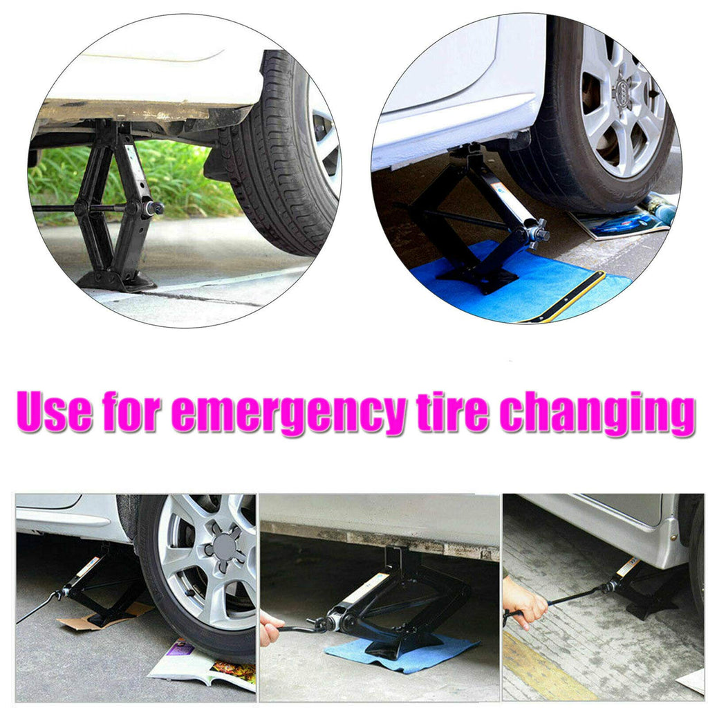 Spare Tire Tool Kit with Scissor Jack 2 Ton Z493862