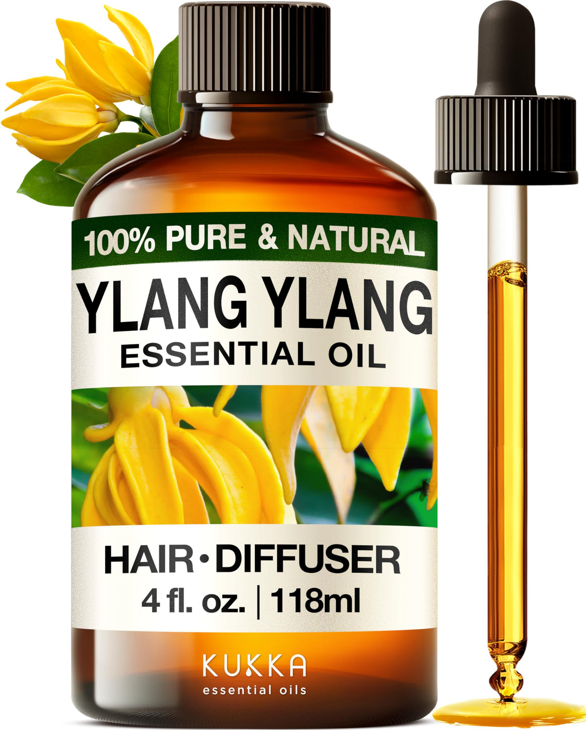 Lavender & Ylang Ylang Essential Oil Set 2x4 fl oz V3132