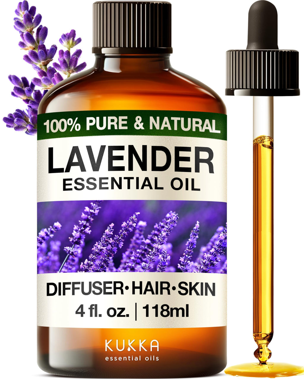 Lavender & Ylang Ylang Essential Oil Set 2x4 fl oz V3132