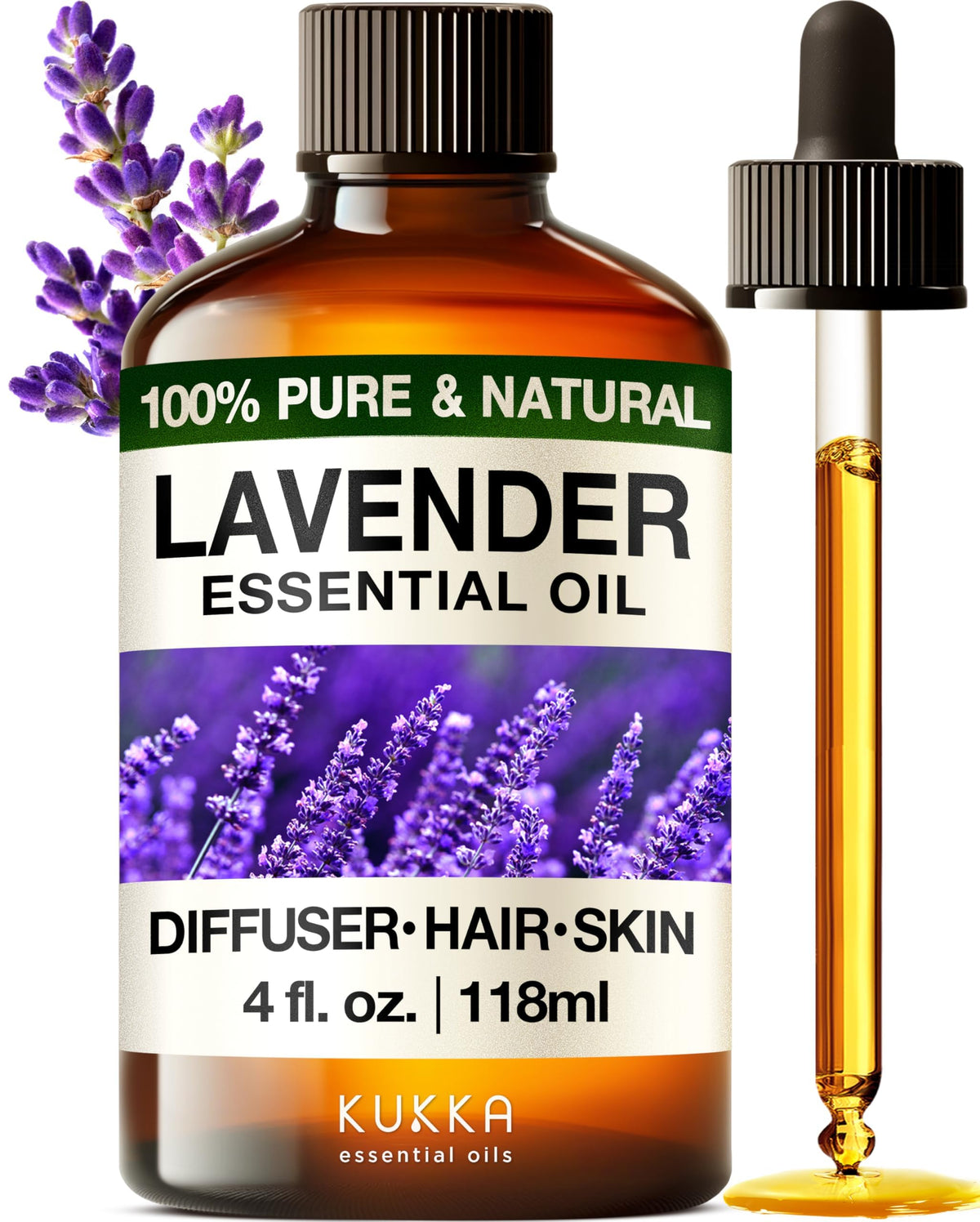 Lavender & Ylang Ylang Essential Oil Set 2x4 fl oz V3132