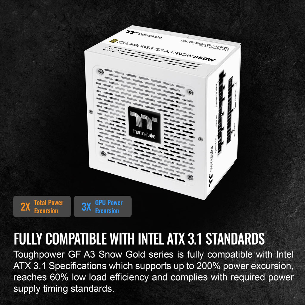 850W 80+ Gold Full Modular ATX 3.1 Power Supply D164