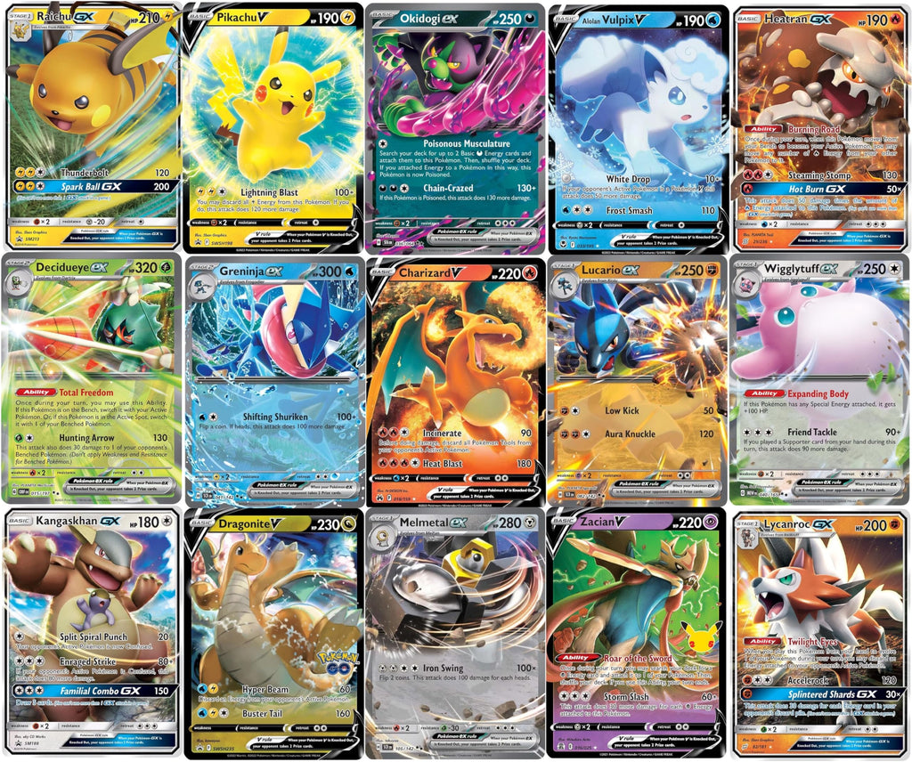 Pokemon Ultra Rare Card Lot D642