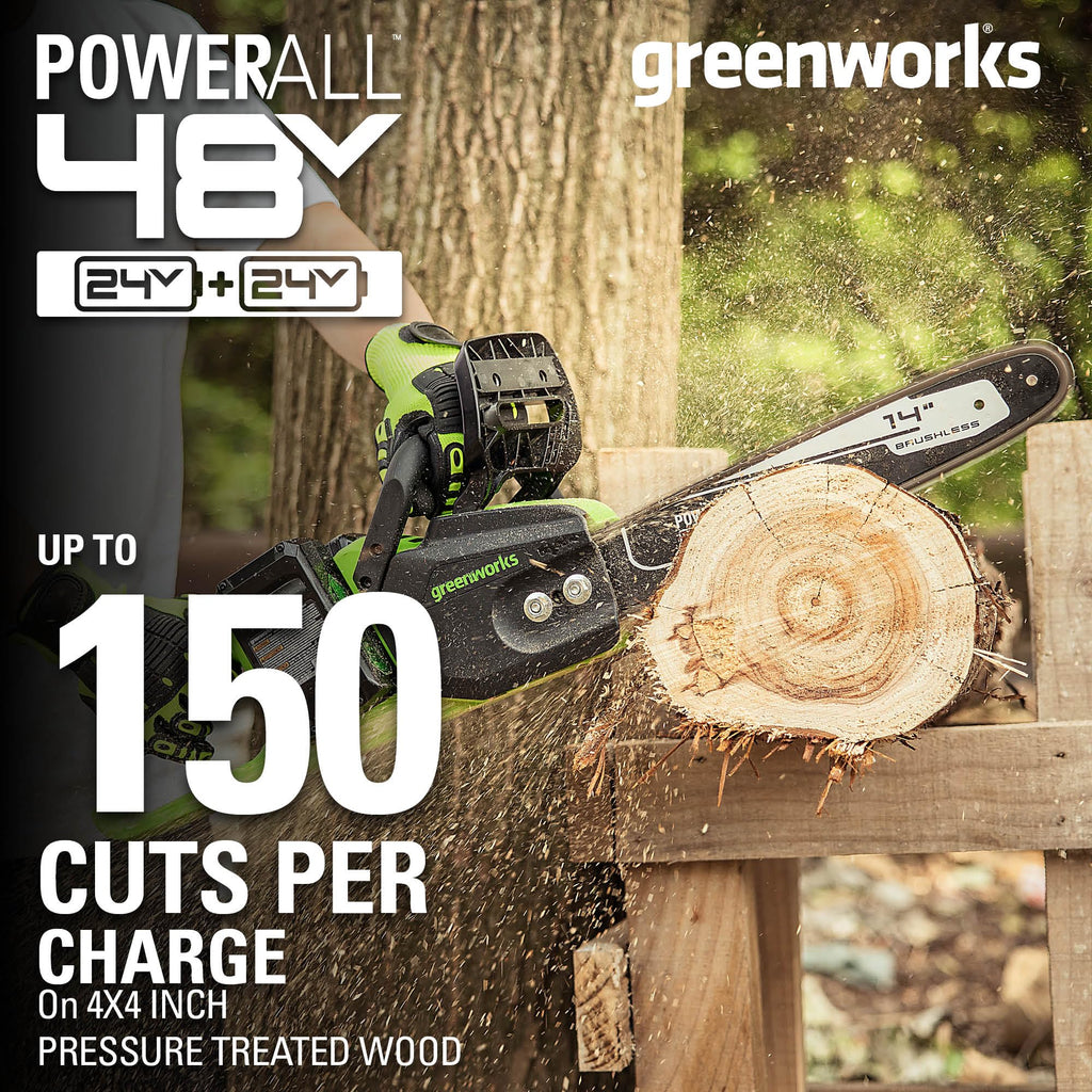 48V 16 in Cordless Electric Chainsaw F6349